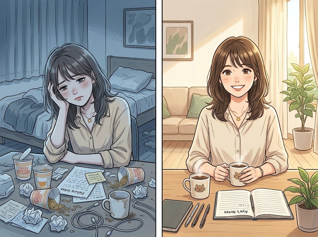 Before After